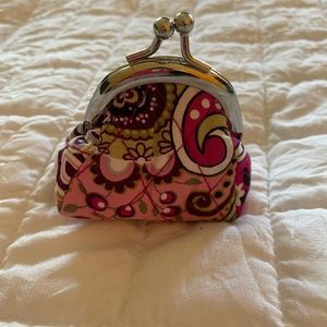 NWOT Vera Bradley mini kids lock coin purse RARE